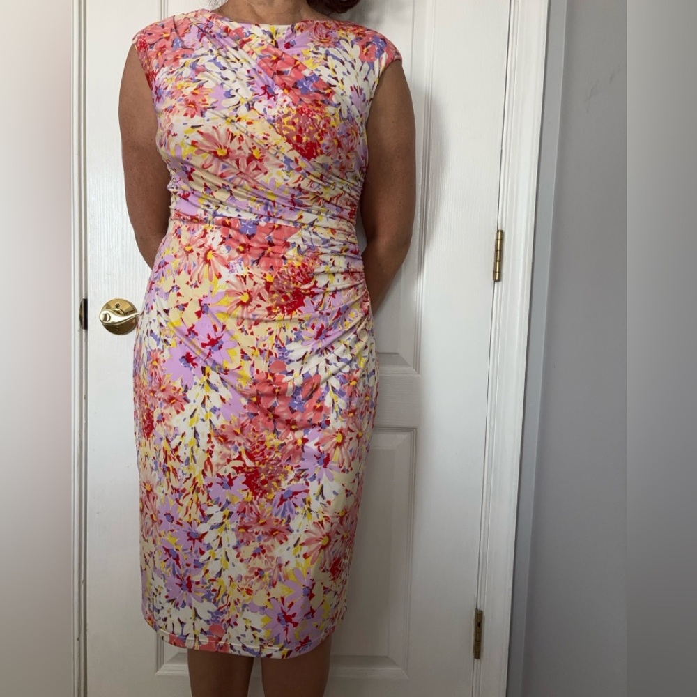 Floral Sleeveless Dress NWOT
